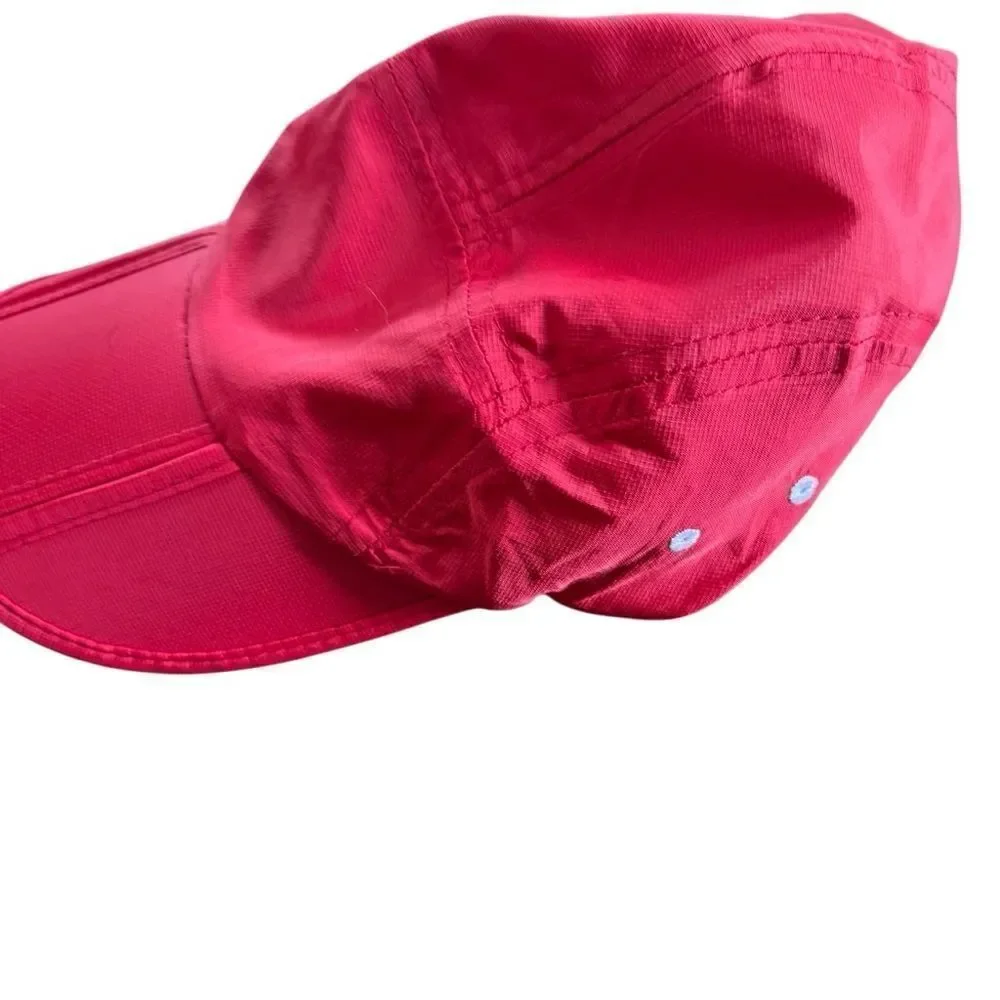 FitKicks Foldable Cap Hat Red One Size Unisex